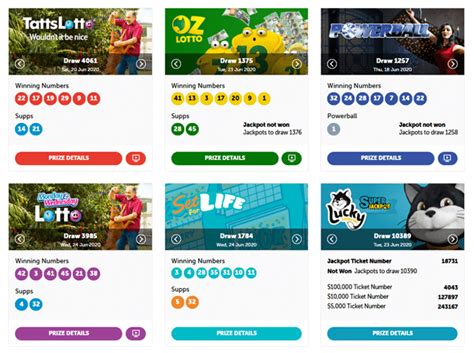 lotto result australia|Australia Lottery Results .